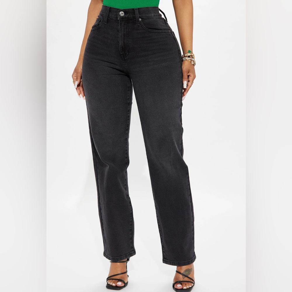 FASHION NOVA STRAIGHT LEG DENIM